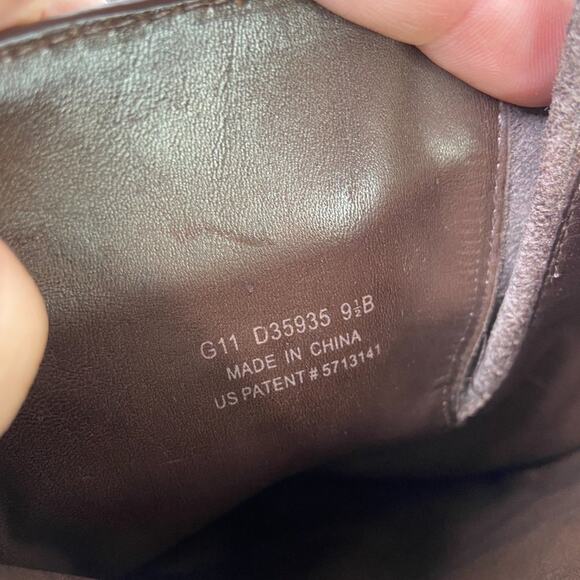 Cole Haan Air Leora Mid Calf Leather Buckle Boots 9.5 - Picture 2 of 8